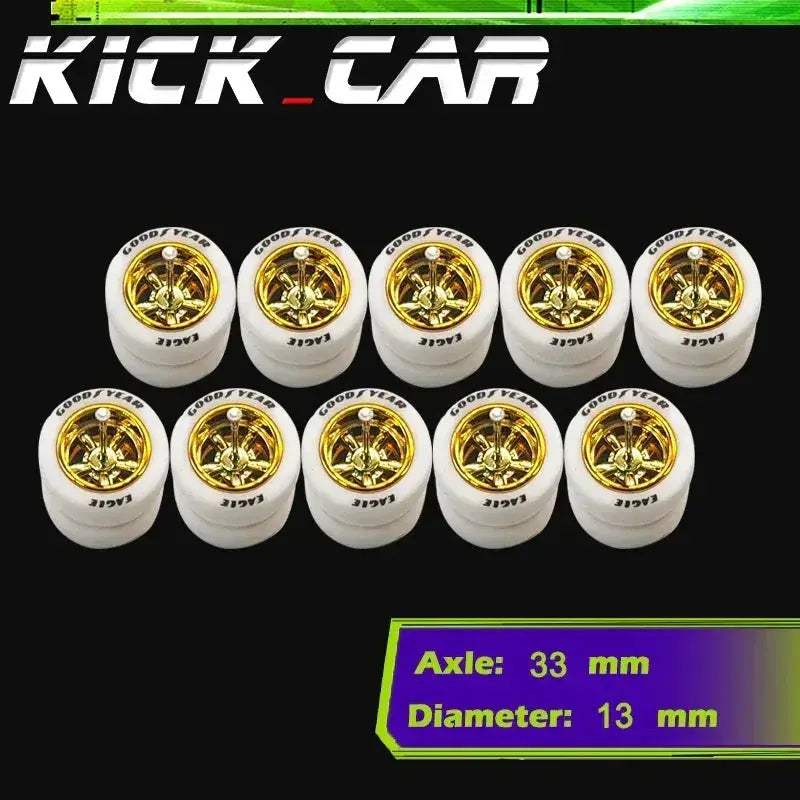 Sixty Four Scale Diecast Car Wheels With Durable Electroplated ABS - Image 24