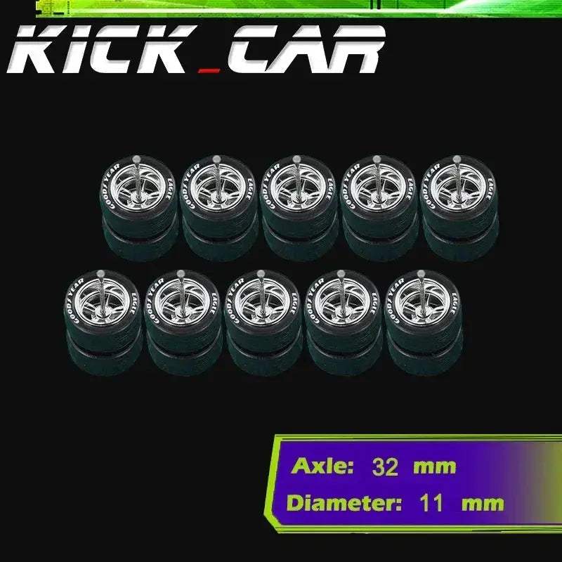 Sixty Four Scale Diecast Car Wheels With Durable Electroplated ABS - Image 26
