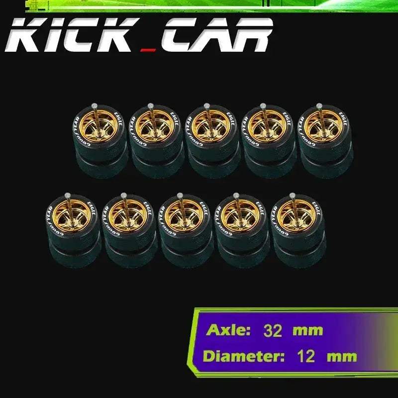 Sixty Four Scale Diecast Car Wheels With Durable Electroplated ABS - Image 31