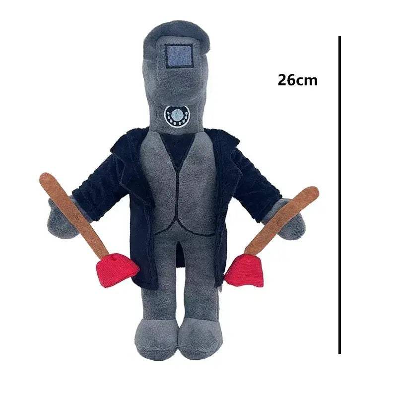 Skibidi Toilet Plush Toy Cameraman Collectible Soft Doll - Image 31