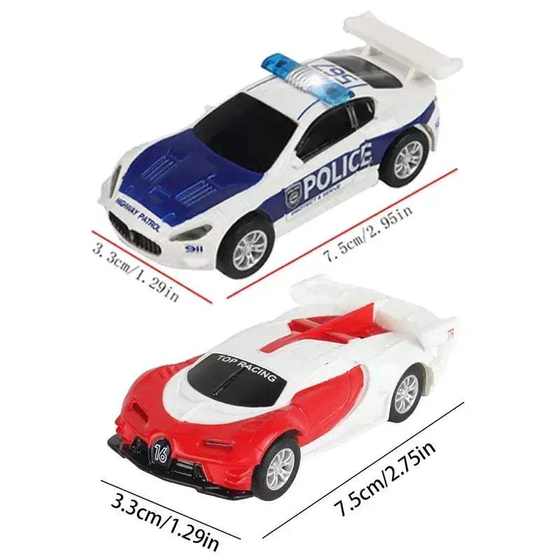 Slot Car Set With Dual Remote Control Racing Pro Edition - Image 8
