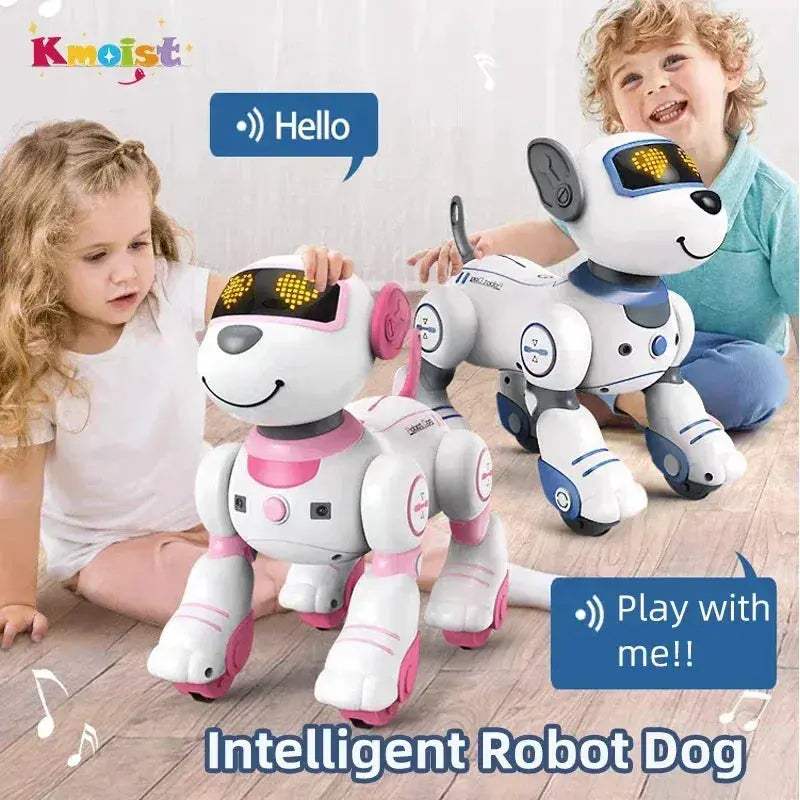 Smart Remote Control Robot Dog With Voice Commands
