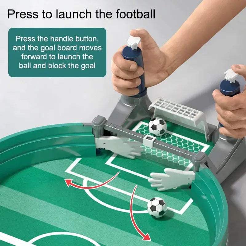 Soccer Table For Family Fun Portable Desktop Arcade Game - Image 2