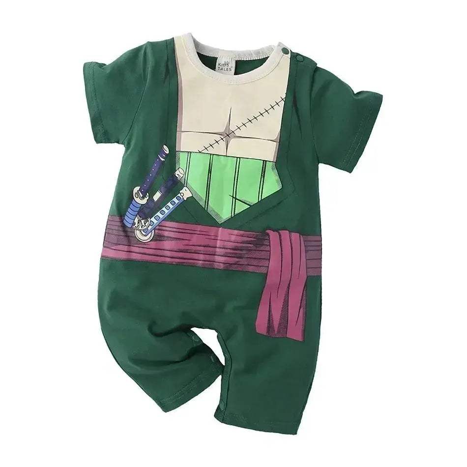 Soft Baby Romper Anime Zoro Graphic For 1 To 3 Years - Image 8