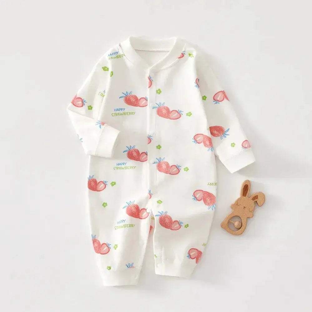 Soft Baby Rompers 100 Percent Cotton Long Sleeve Unisex 0-12 Months Everyday Wear - Image 5