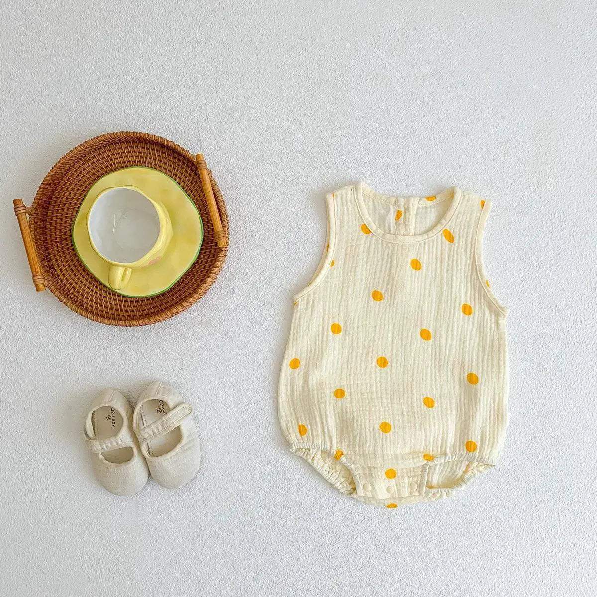Soft Cotton Baby Bodysuits Unisex Jumpsuits For Newborns - Image 5
