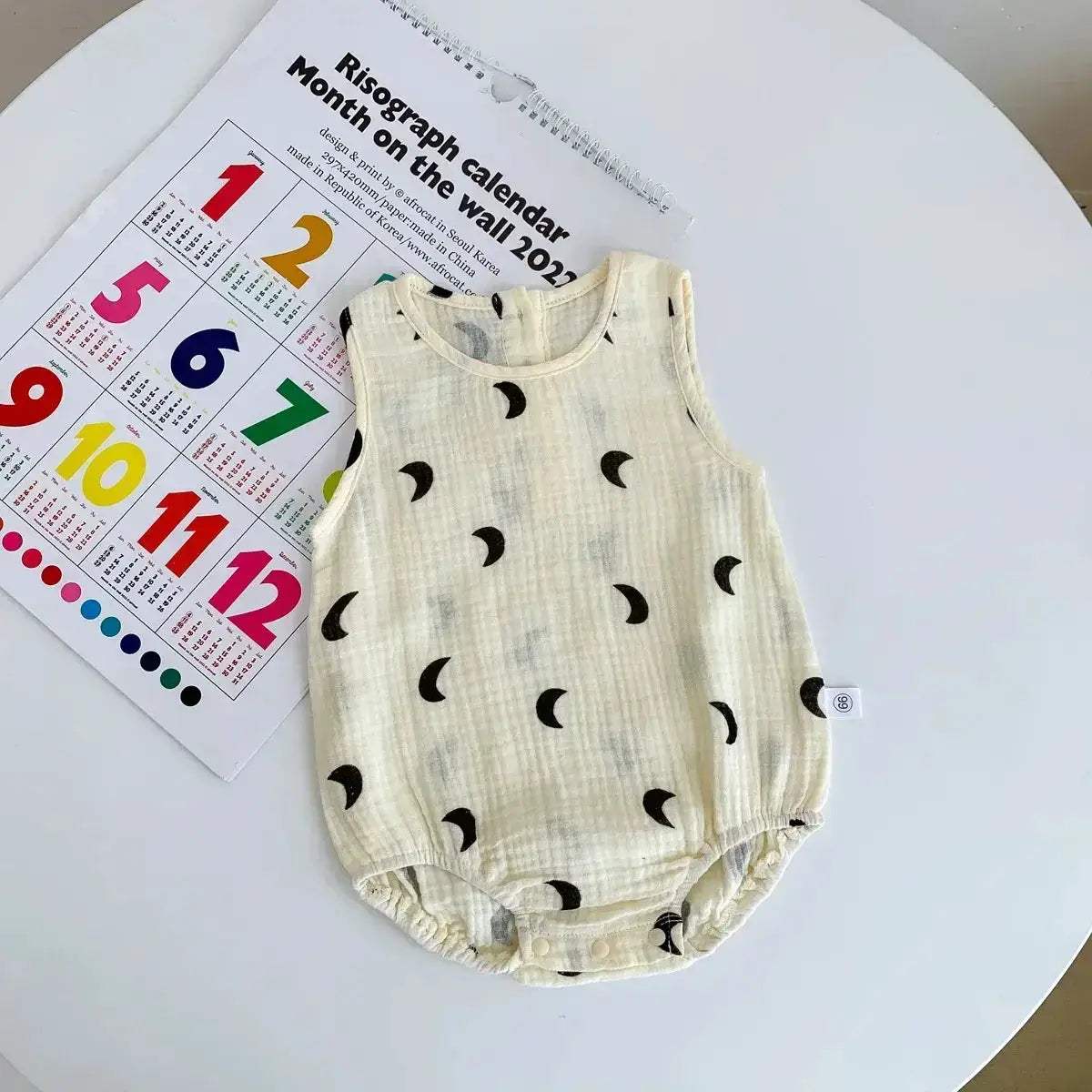 Soft Cotton Baby Bodysuits Unisex Jumpsuits For Newborns - Image 9