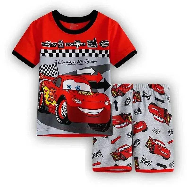 Soft Kids Pajama Sets Disney Toy Story Cartoon Print Featuring Woody And Buzz Lightyear For Children Aged Four To Six - Image 7
