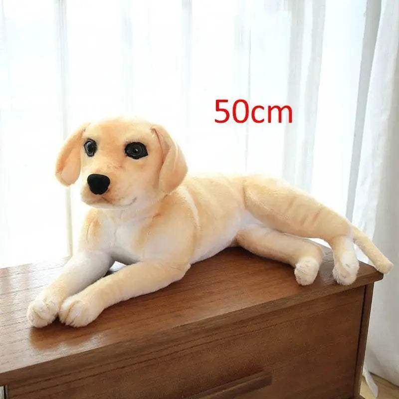 Soft Plush Toy Large Golden Retriever Guide Dog For Adults - Image 11
