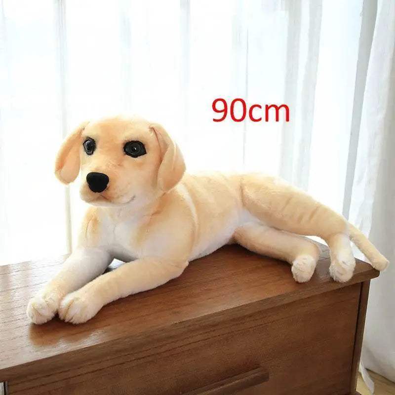 Soft Plush Toy Large Golden Retriever Guide Dog For Adults - Image 12