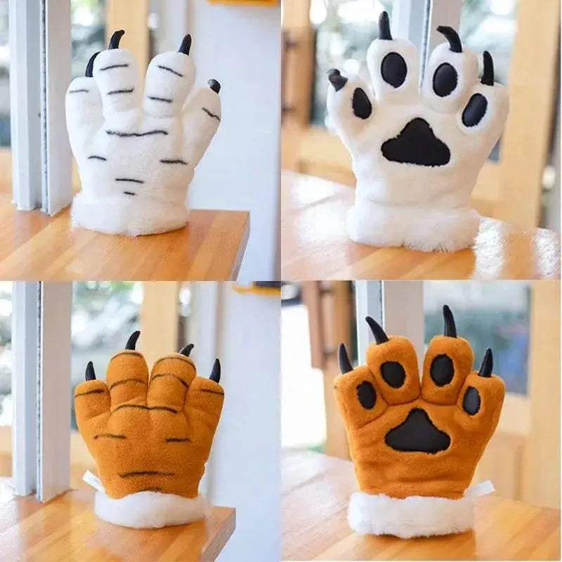 Soft Tiger Plush Toy Claw Tail For Kids Birthday Gifts
