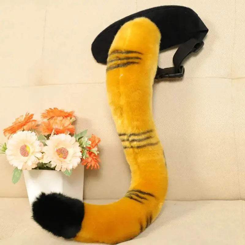 Soft Tiger Plush Toy Claw Tail For Kids Birthday Gifts - Image 8