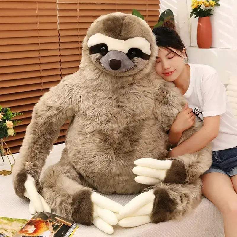 Softest Sloth Plush Toy With Long Arms For Cozy Hugs - Image 4