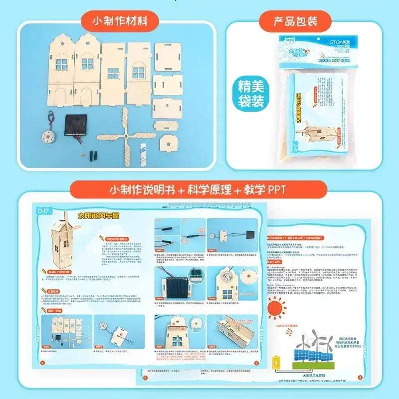 Solar Energy STEM Kit Educational Toy For Kids Learning - Image 2
