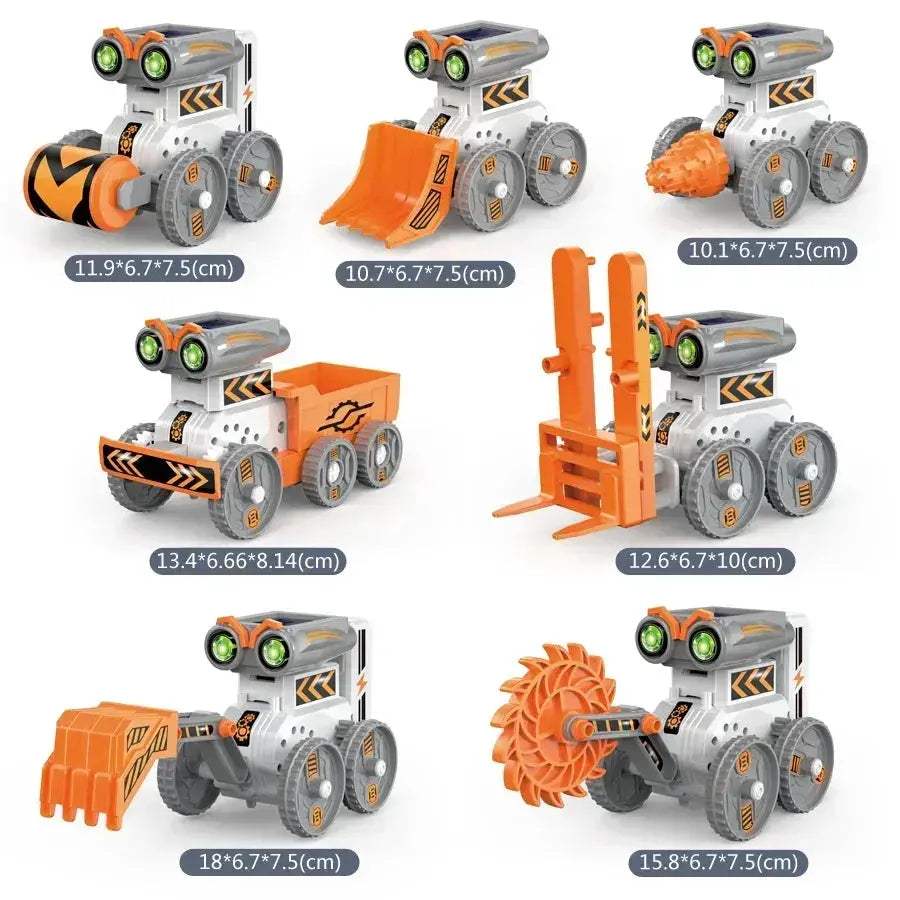 Solar Robot 7in1 DIY Educational Toy For Kids Learning STEM - Image 3