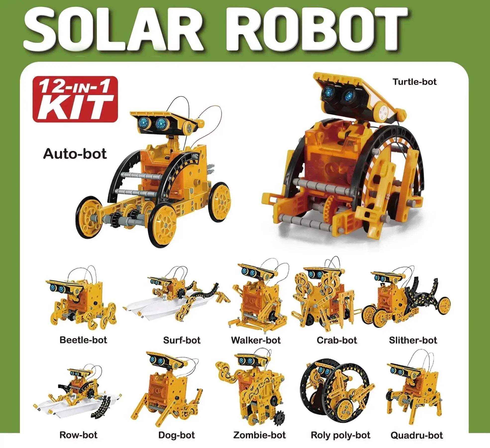 Solar Robot Kit 12 In 1 Educational Science Experiments - Image 7