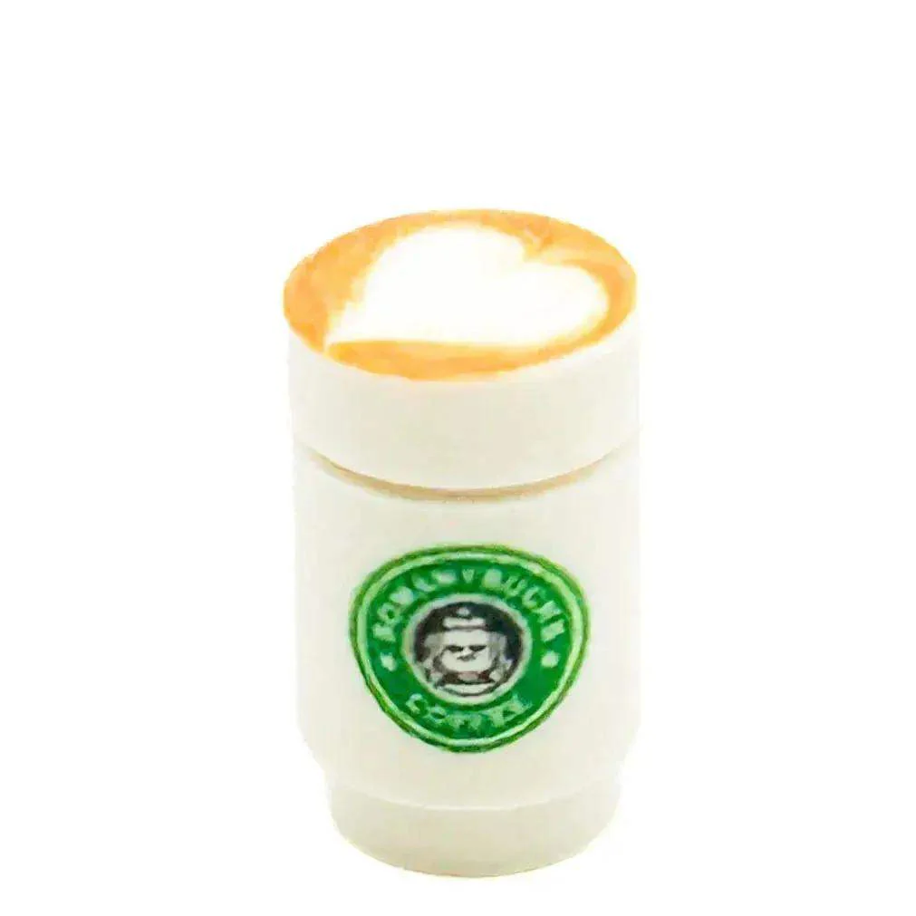 Somanybucks Coffee Cup with Heart Foam on Top - B3 Customs - Image 2