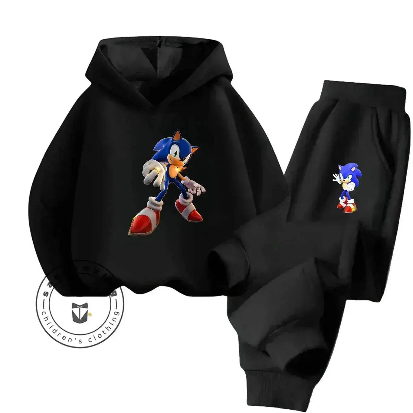 Sonic Hot Sale 2D Cartoon Printed Hoodie Set 2025 Fashion For Kids Teens Boys Girls Casual Autumn Winter - Image 15