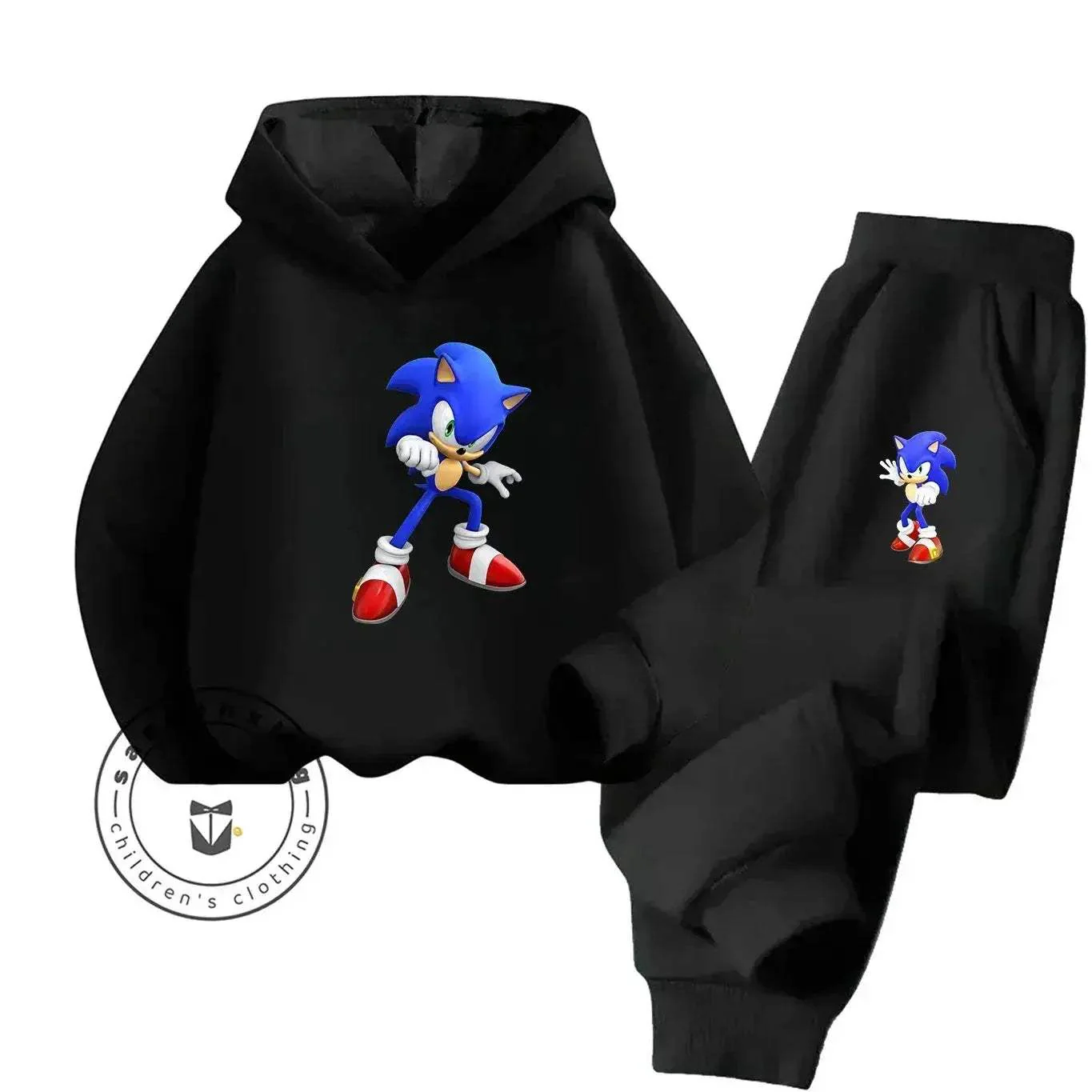 Sonic Hot Sale 2D Cartoon Printed Hoodie Set 2025 Fashion For Kids Teens Boys Girls Casual Autumn Winter - Image 21