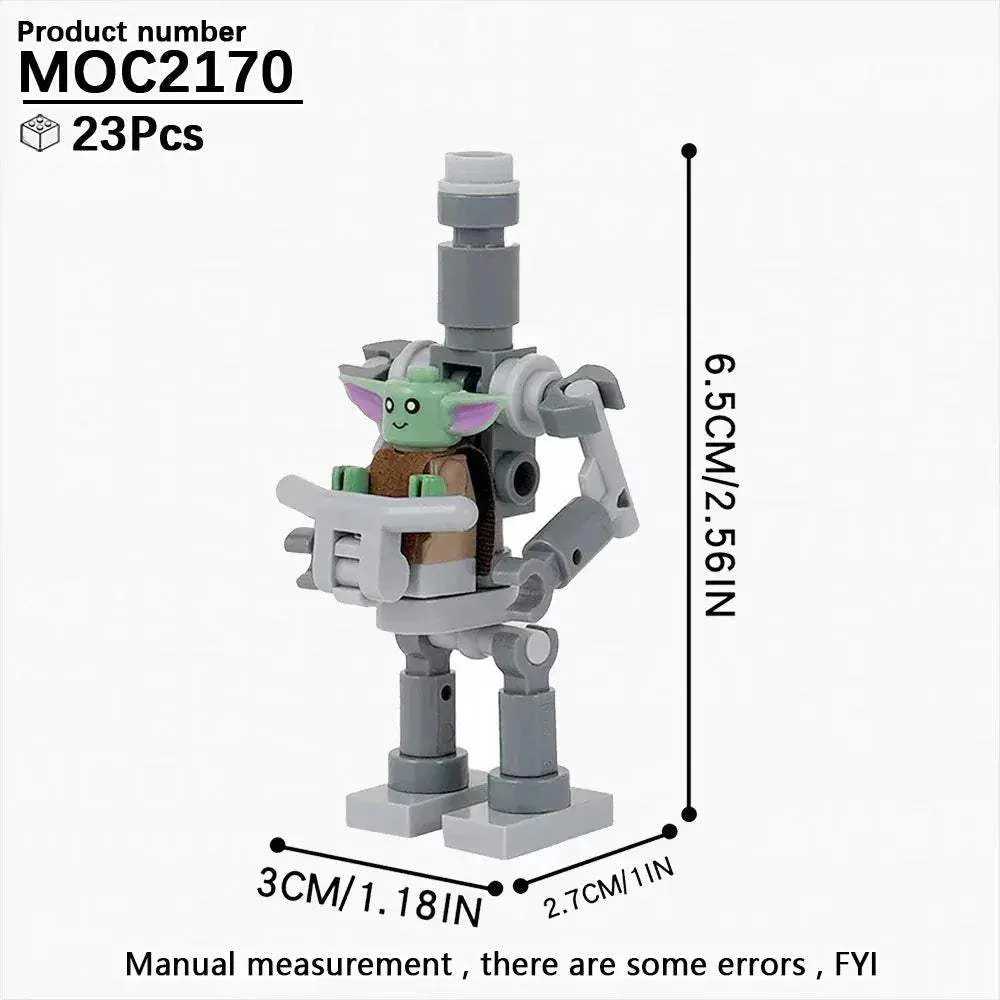 Space Droid Building Block Set Model Kit For Kids Learning - Image 23