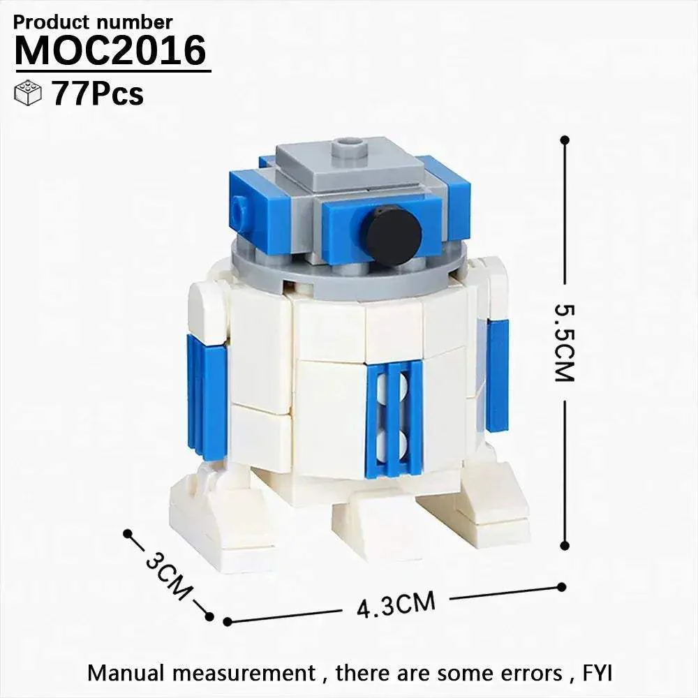 Space Droid Building Block Set Model Kit For Kids Learning - Image 24