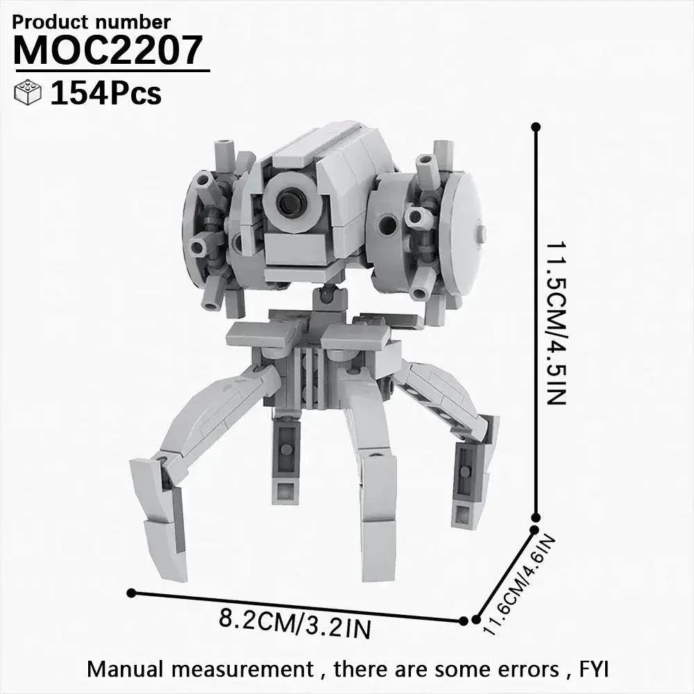 Space Droid Building Block Set Model Kit For Kids Learning - Image 26