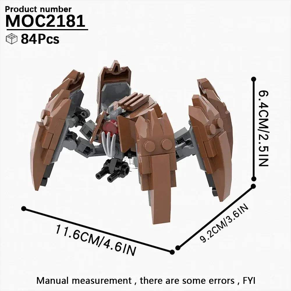 Space Droid Building Block Set Model Kit For Kids Learning - Image 30