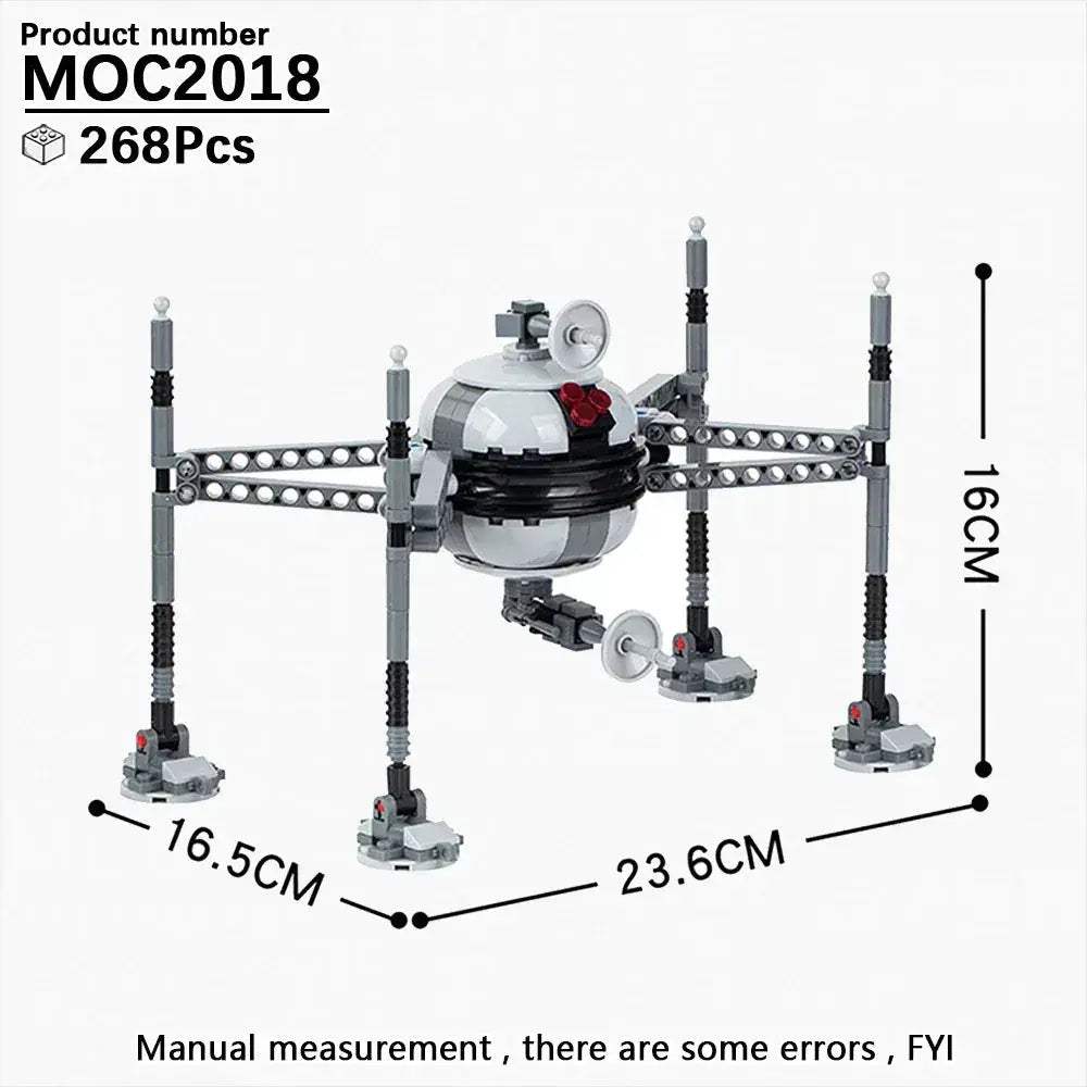 Space Droid Building Block Set Model Kit For Kids Learning - Image 37
