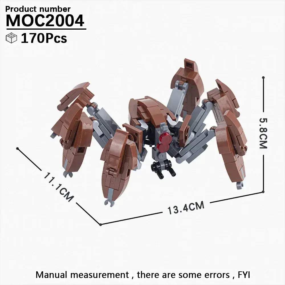 Space Droid Building Block Set Model Kit For Kids Learning - Image 42