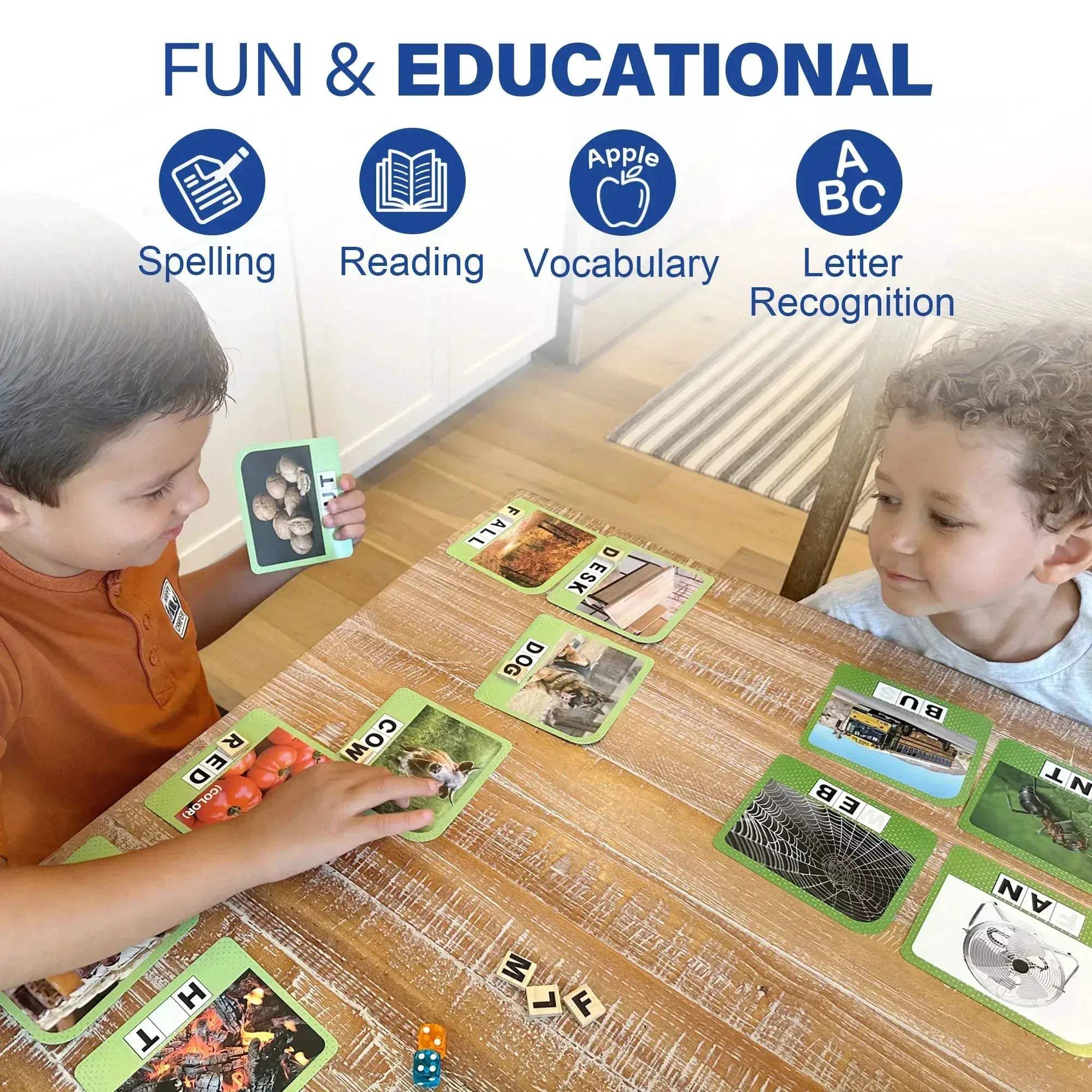 Spelling Games With 224 Flash Cards Boosting Early Literacy - Image 5