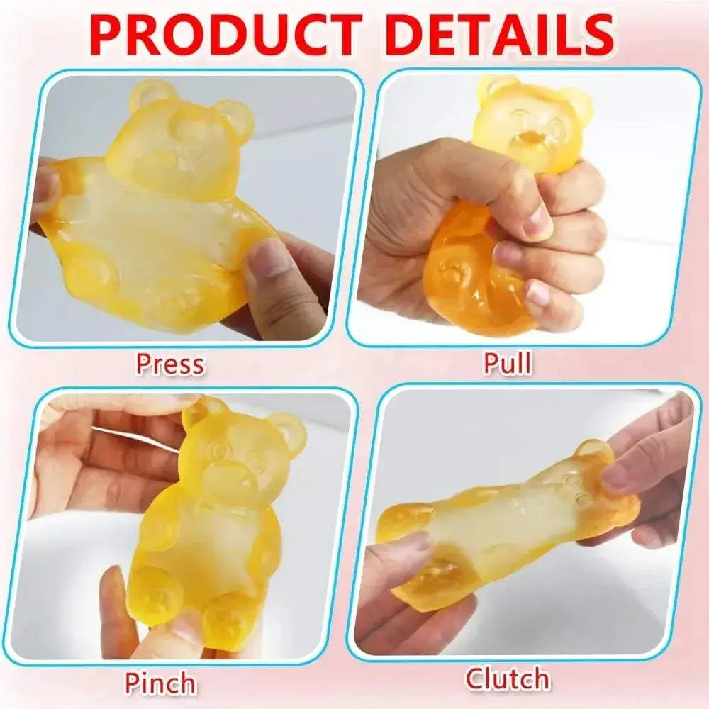Gummy Bear Squishy Toy For Stress Relief And Focus - Image 3