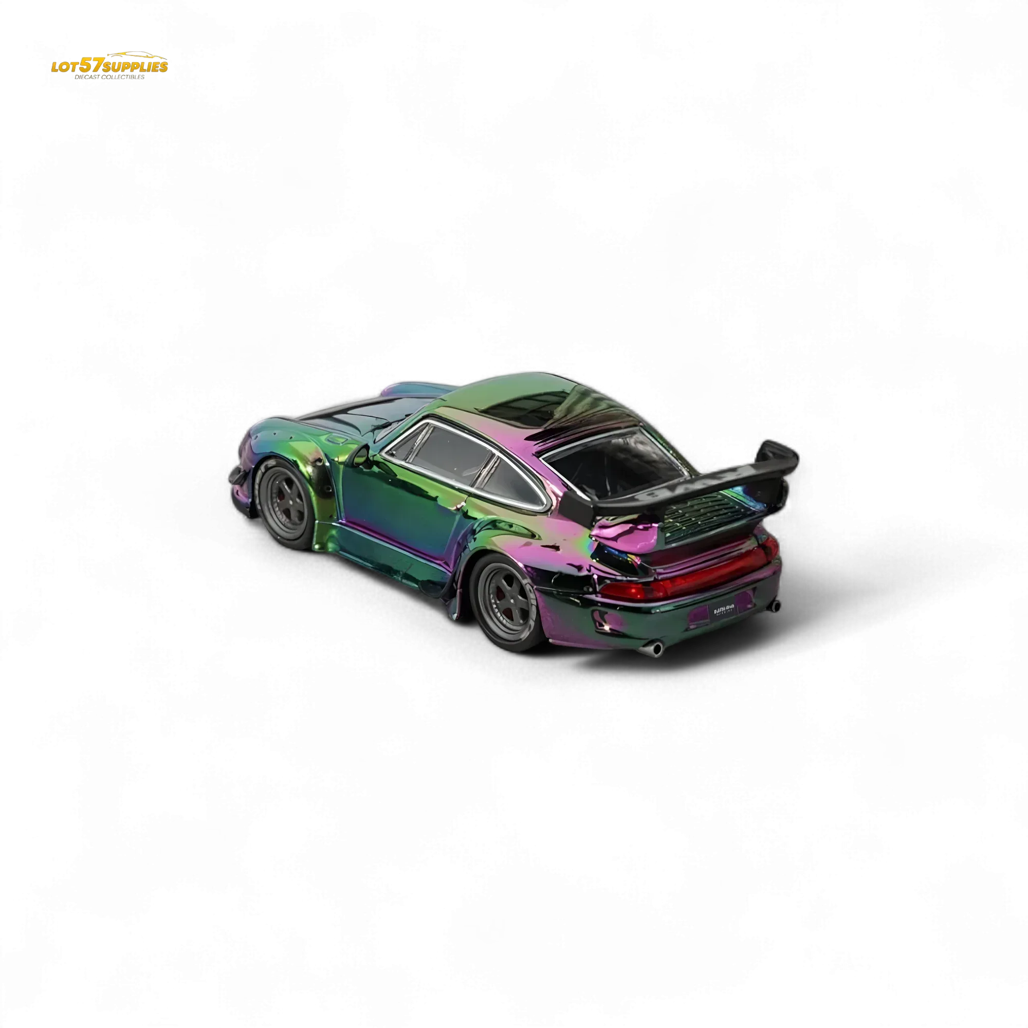 Star Model Porsche RWB 993 Magic Purple-Green 1:64 - Image 2