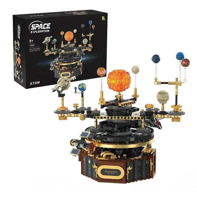 Solar System STEM Light Up Rotating Model Blocks Educational - Image 7