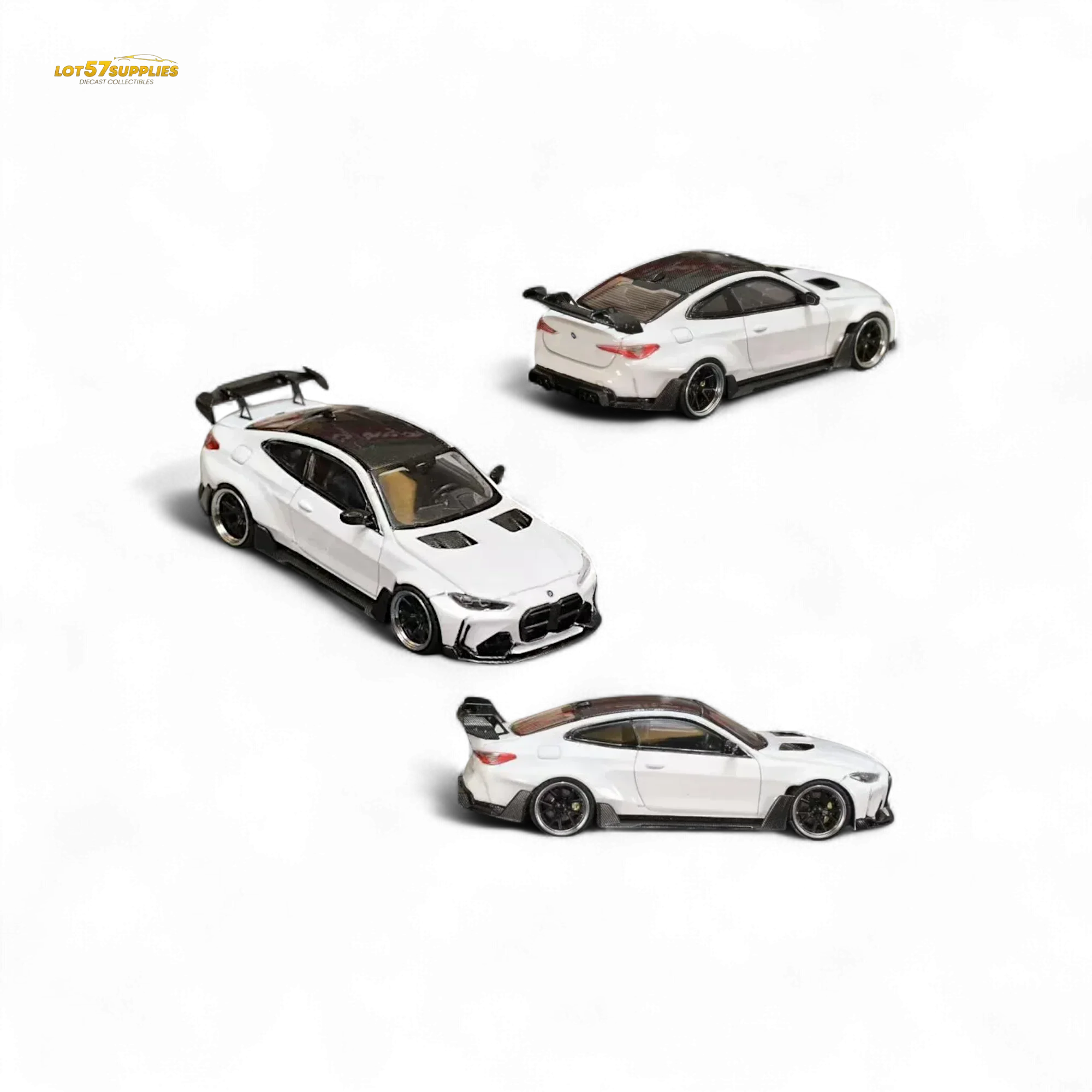 Street Weapon BMW M4 G82 Widebody Diecast Model 1 64