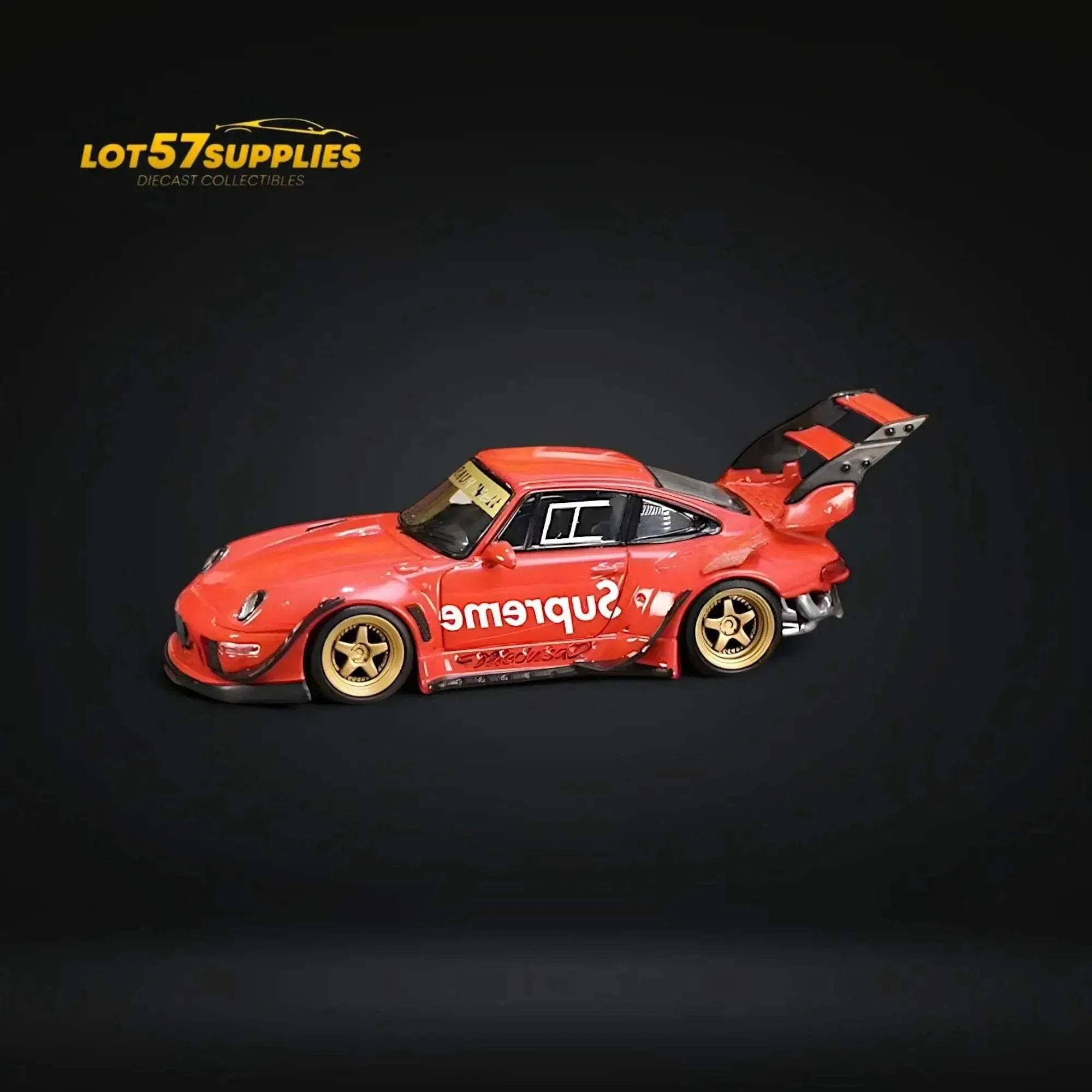 Street Weapon Porsche RWB 993 High Wing Diecast 1:64 Limited - Image 2