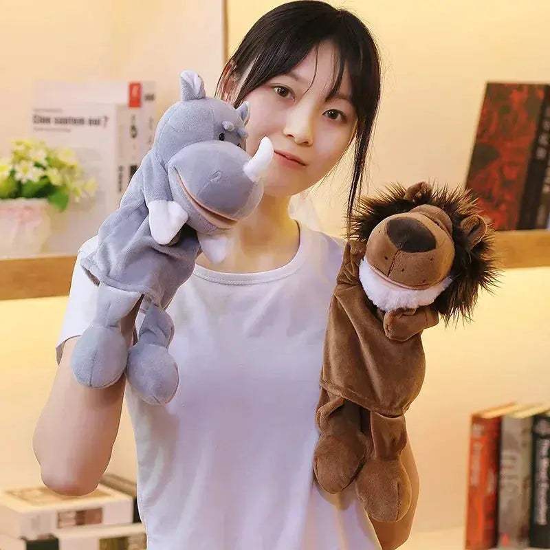 Stuffed Animal Hand Puppets For Kids Educational Fun - Image 6