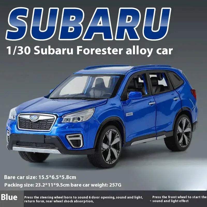 Subaru Forester 1 30 Diecast Alloy Off Road SUV Model With Sound And Light - Image 7