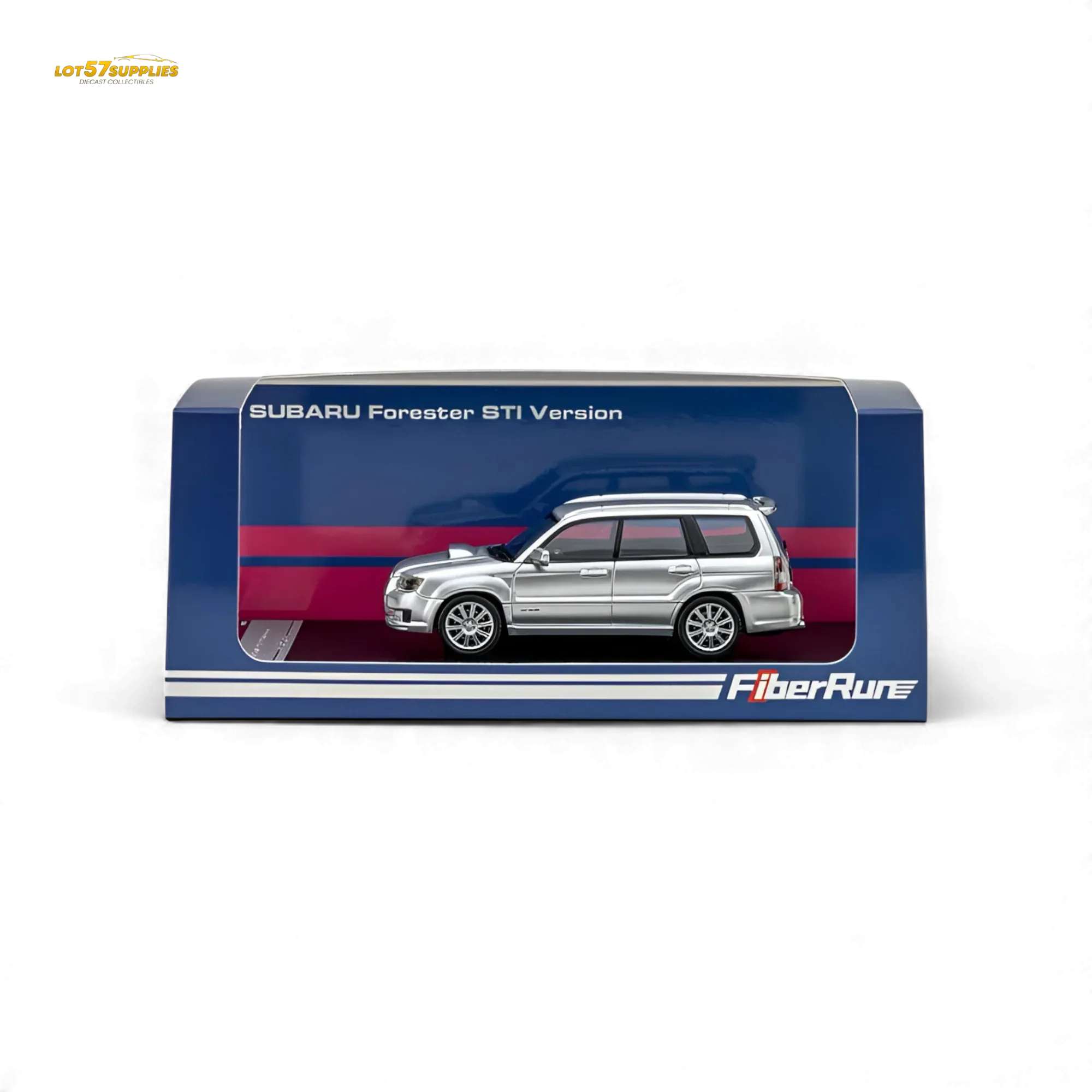 Fiberrun Subaru Forester Silver 1:64 - Image 4