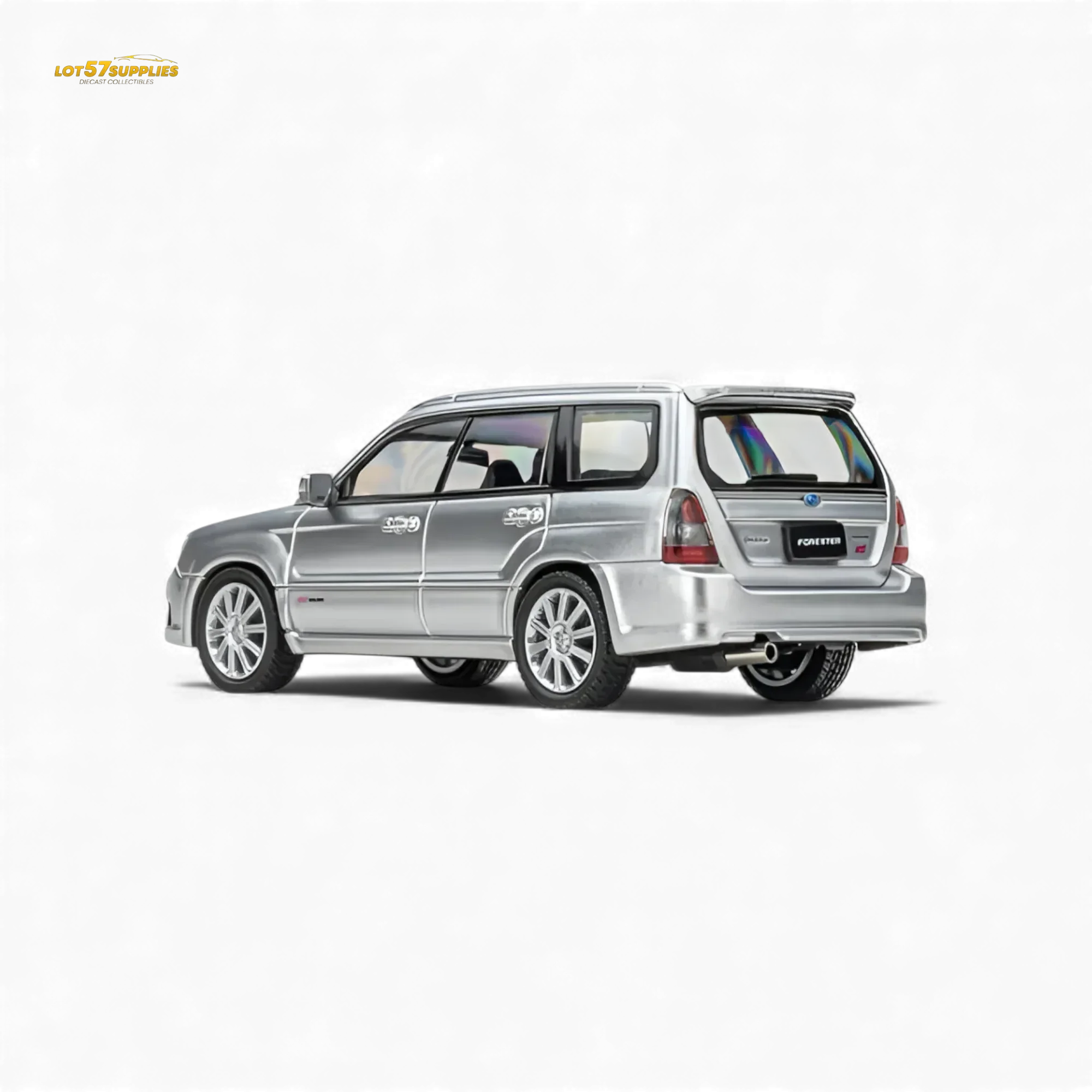 Fiberrun Subaru Forester Silver 1:64 - Image 6