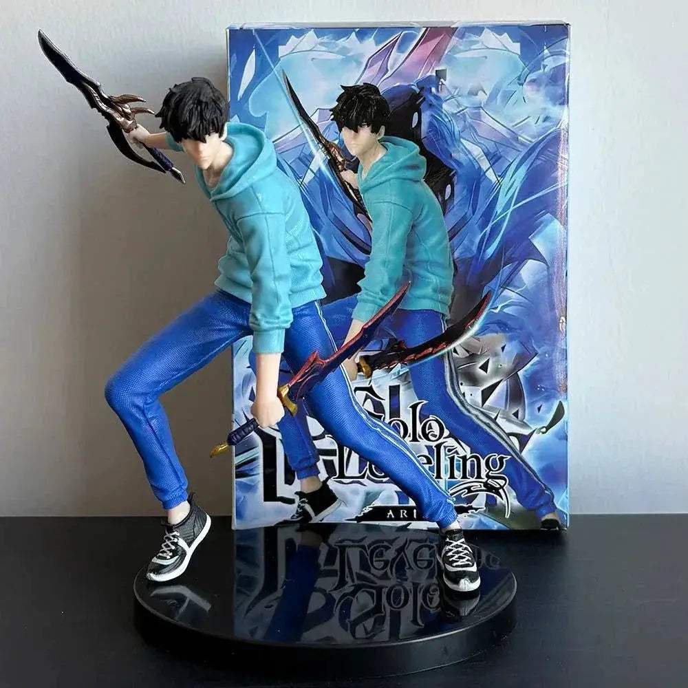 Sung Jin-Woo Anime Figure Solo Leveling Action Figurines Shadow King Desktop Collectible Display Toy - Image 17