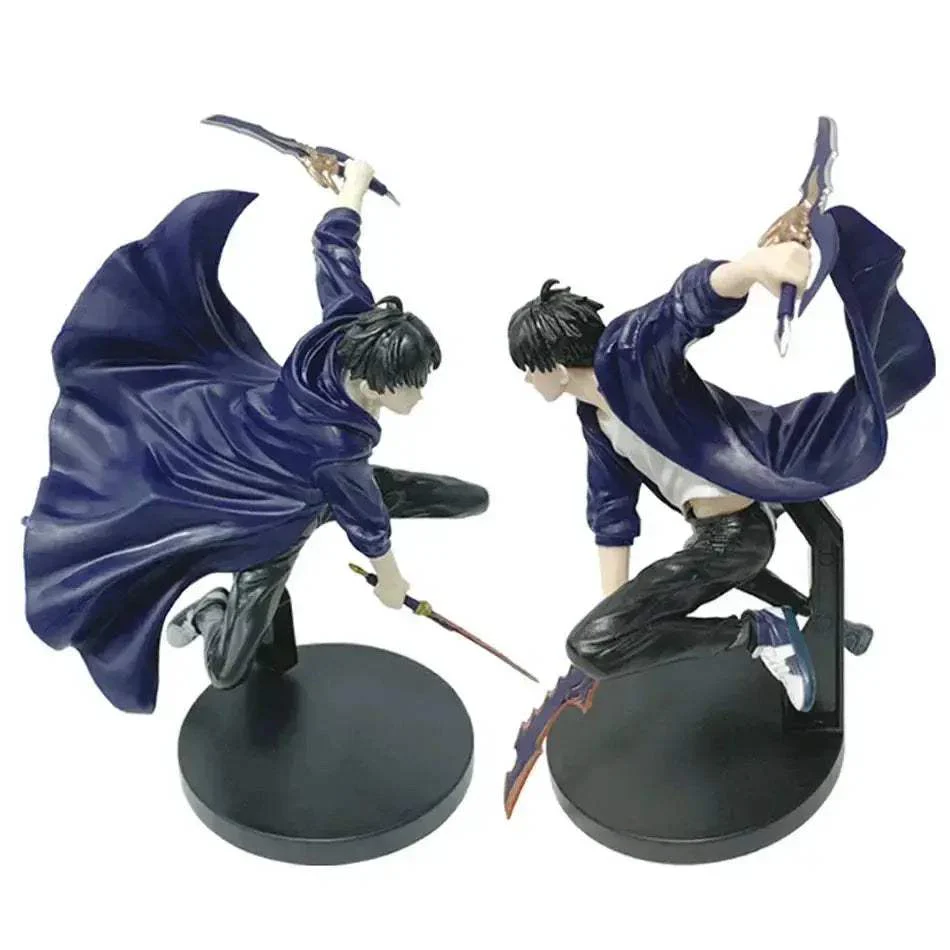 Sung Jinwoo Anime Figurines, Solo Leveling Shadow King Figures Two Variations 21 CM - Image 10