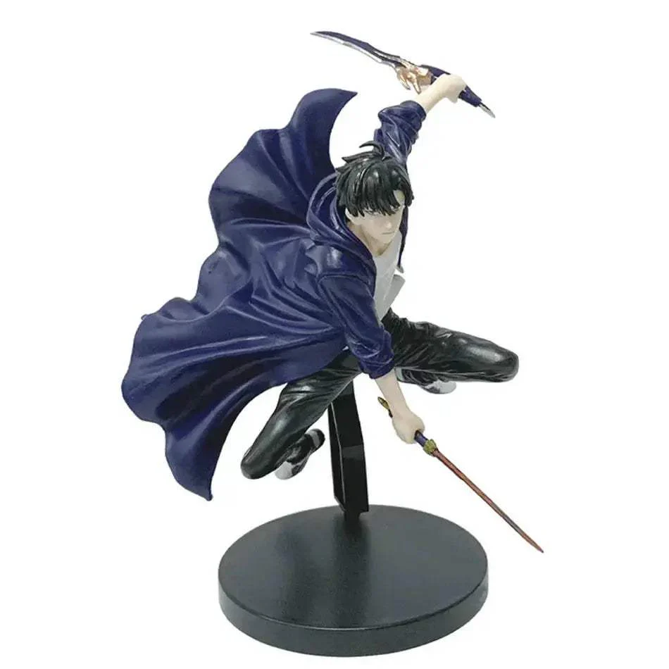 Sung Jinwoo Anime Figurines, Solo Leveling Shadow King Figures Two Variations 21 CM - Image 7