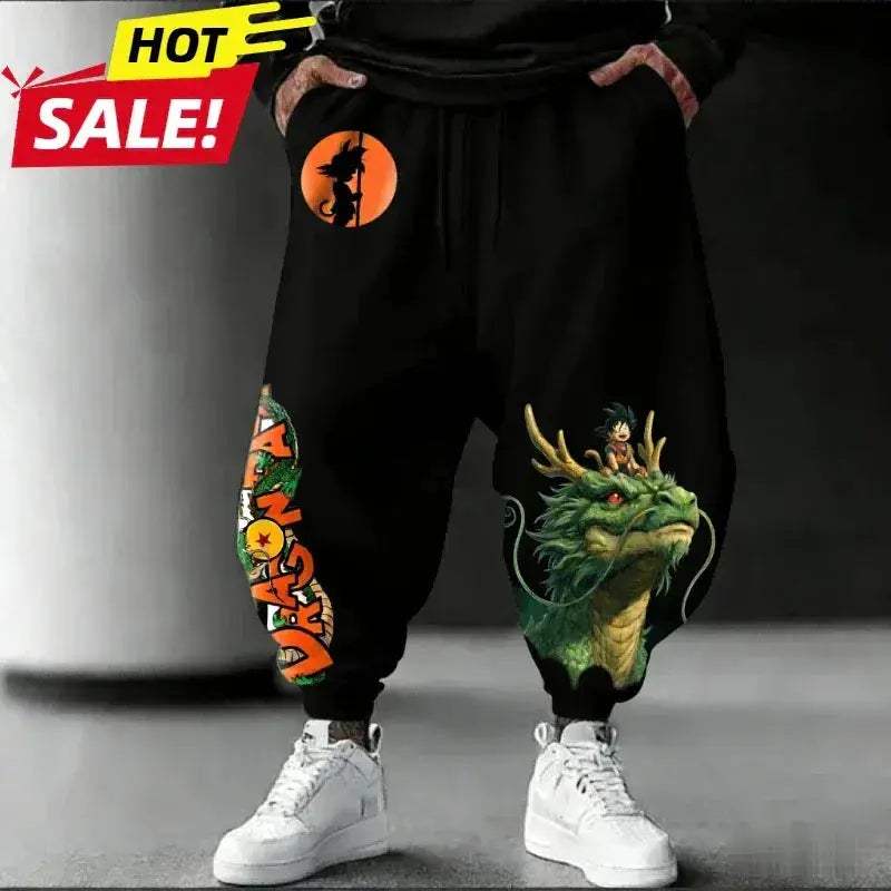 Dragon Ball Goku Anime Sweatpants Unisex Durable Winter Streetwear - Image 4
