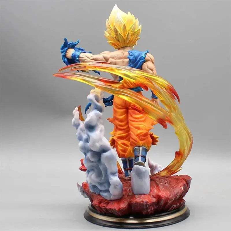 Super Saiyan SSJ Goku Anime Figure, Dragon Ball Z Figurine Action Figurines 27 CM - Image 4