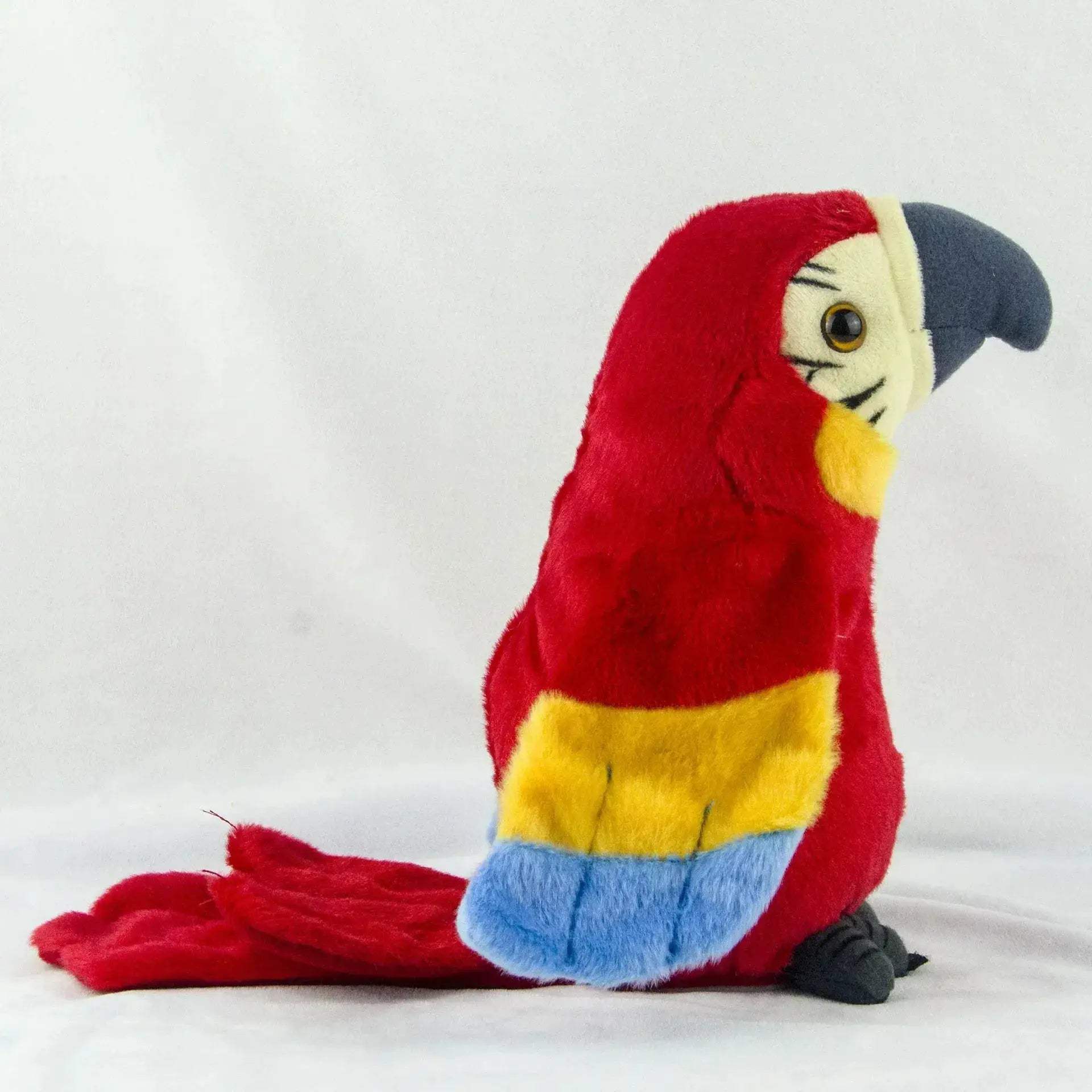 Talking Macaw Parrot Plush Toy With Voice Recording - Image 8