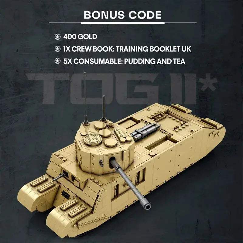 Tank Model Kit 1 To 30 Authentic Military Vehicle Gift - Image 2