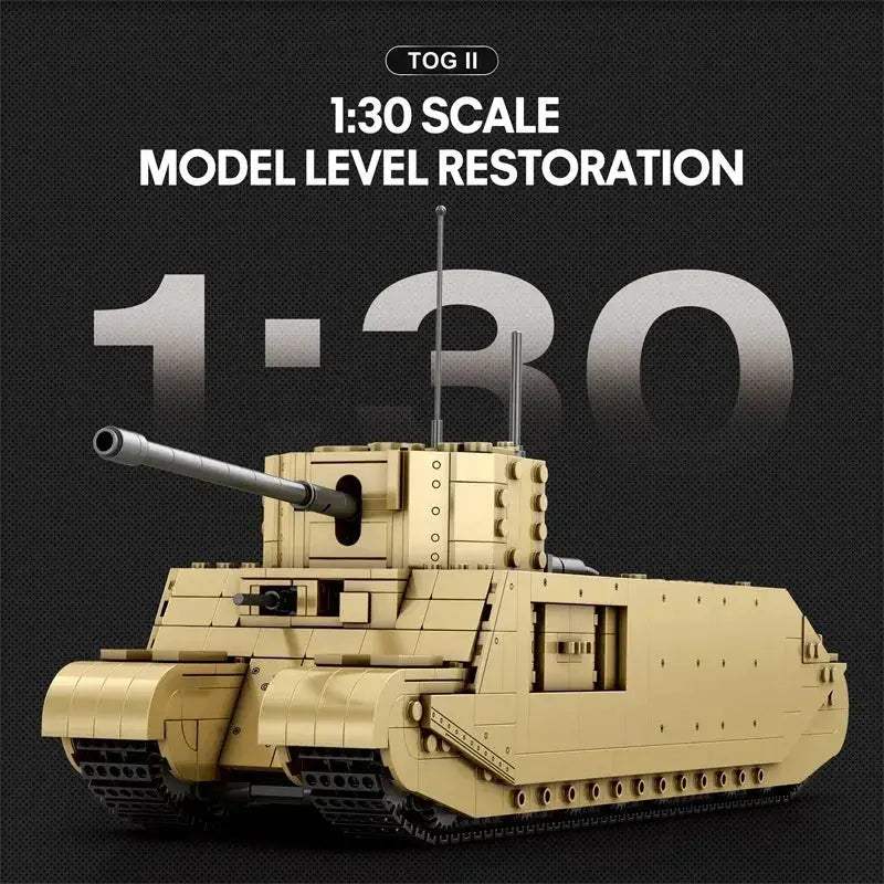 Tank Model Kit 1 To 30 Authentic Military Vehicle Gift - Image 3