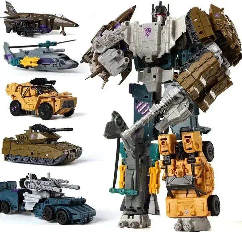 Tank Transformation Robot Car Toy Transforming Devastator Model - Image 10