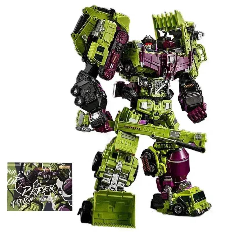 Tank Transformation Robot Car Toy Transforming Devastator Model - Image 14