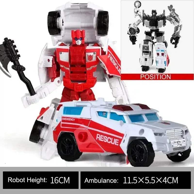 Tank Transformation Robot Car Toy Transforming Devastator Model - Image 18